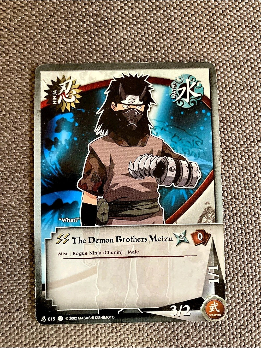 Naruto CCG Set 1 Path to Hokage The Demon Brothers Meizu N-015